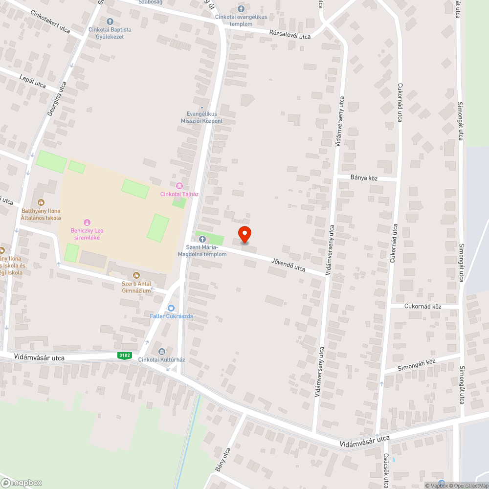 Szűkös parkolás, szabálytalan várakozás a Jövendő utcában bejelentés helye