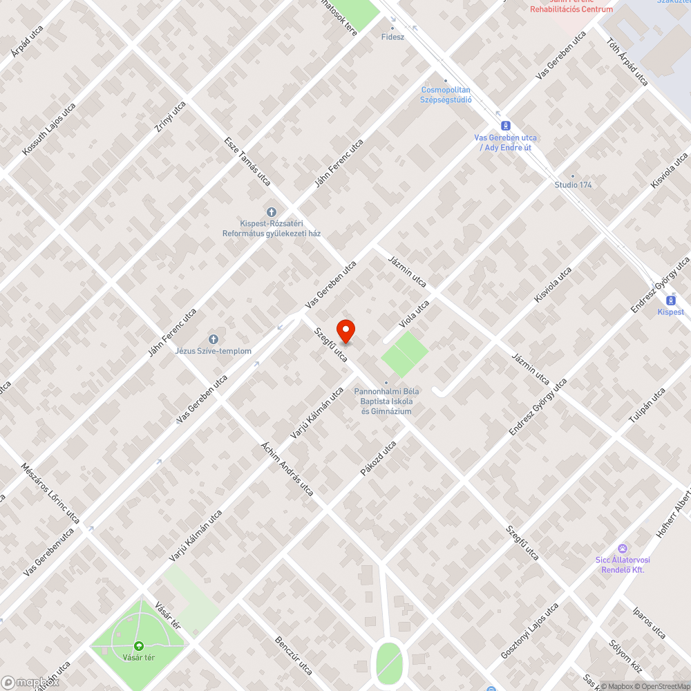 Fedlap kiáll a járdából bejelentés helye