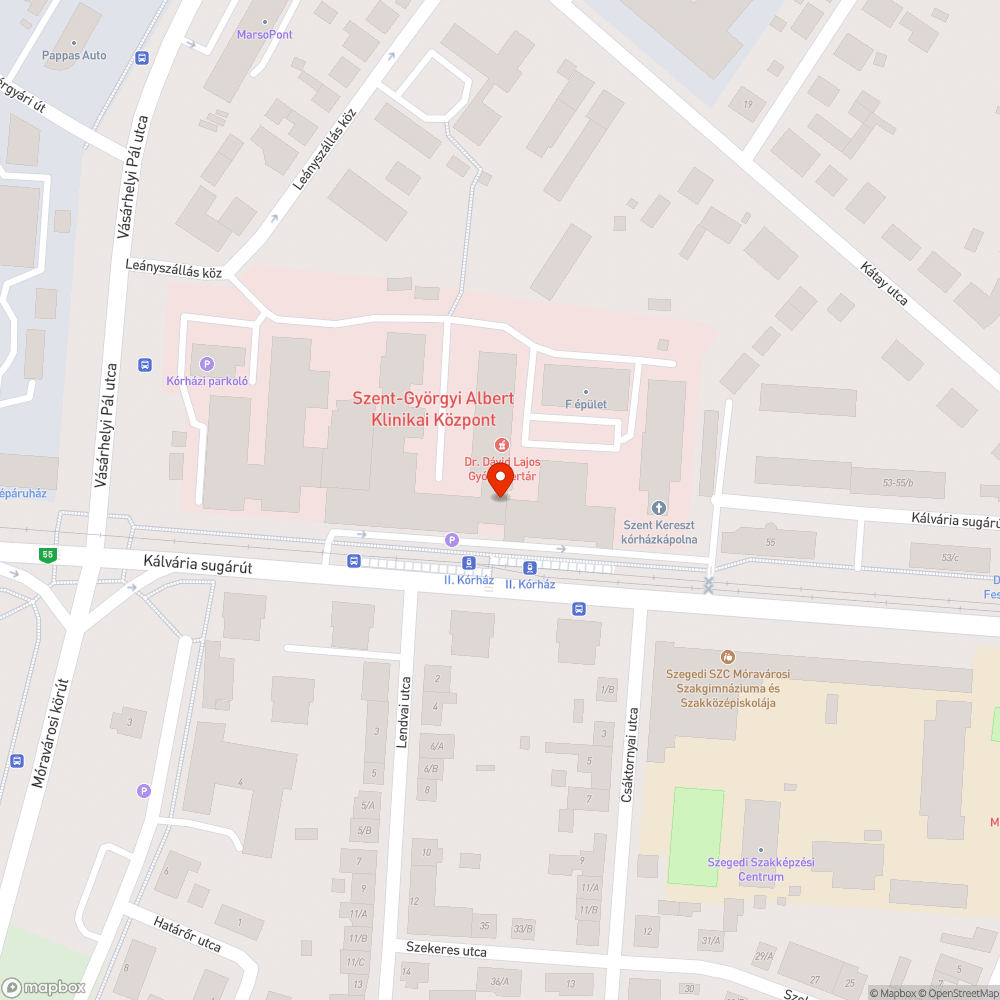 Törött kuka bejelentés helye