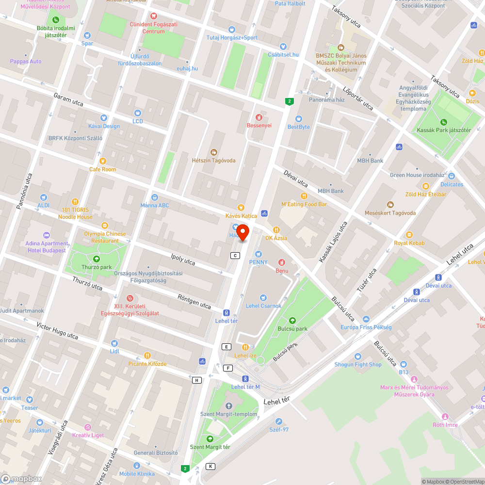 Graffiti bejelentés helye