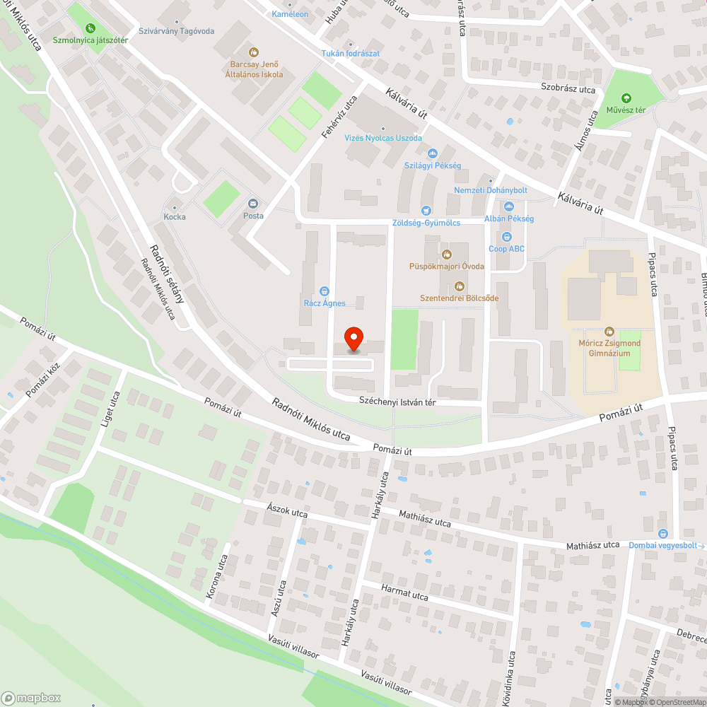 Hatalmas és egyre nagyobbodó kátyúk valamint repedések bejelentés helye