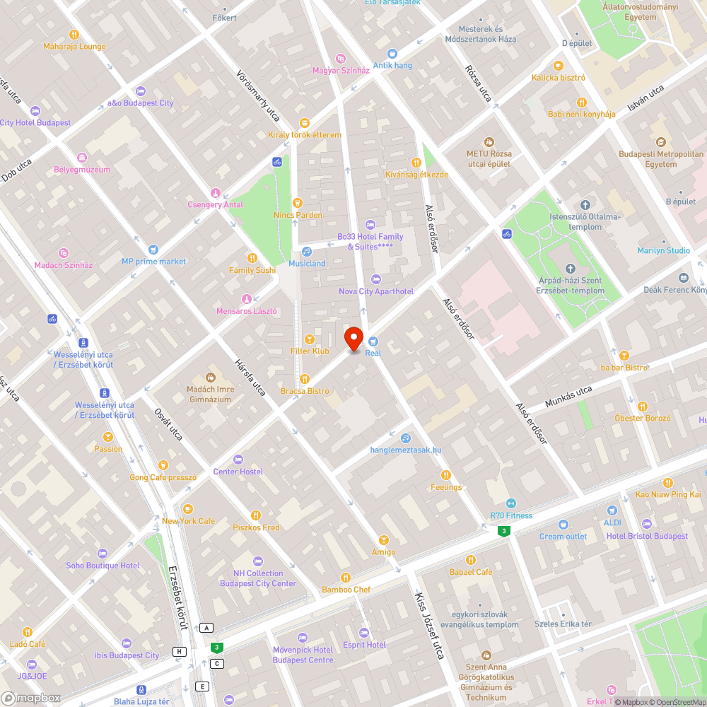 Leparkolt megállóhely bejelentés helye