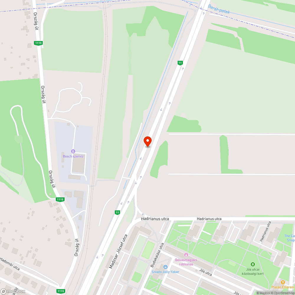 Lefestendő bejelentés helye