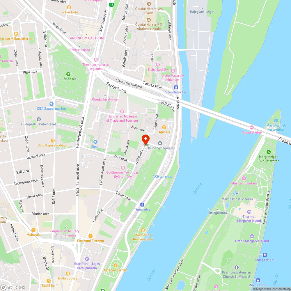 Roncsautó a Lajos u. 131-nél bejelentés helye