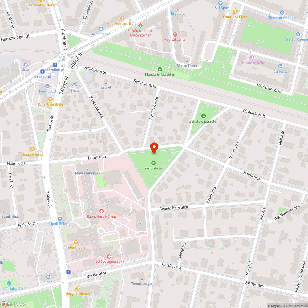 Elhanyagolt park bejelentés helye