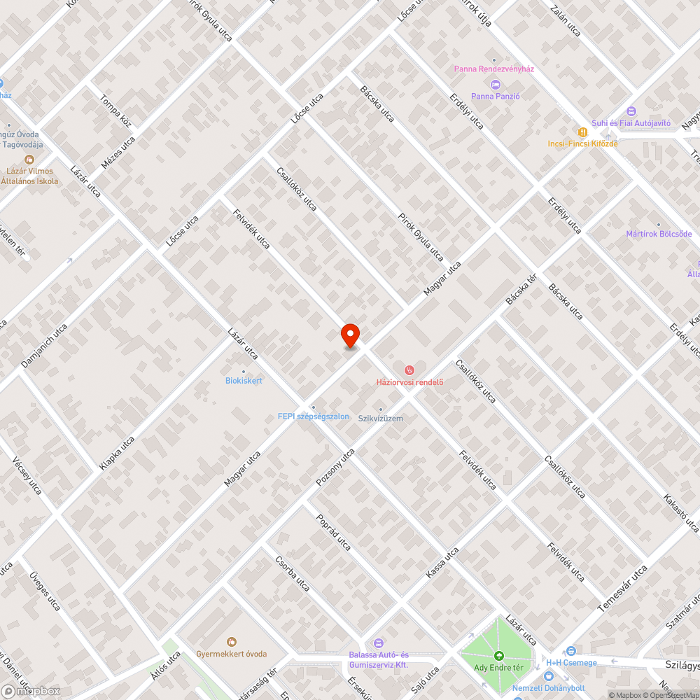 Fedlap kiáll a járdából bejelentés helye