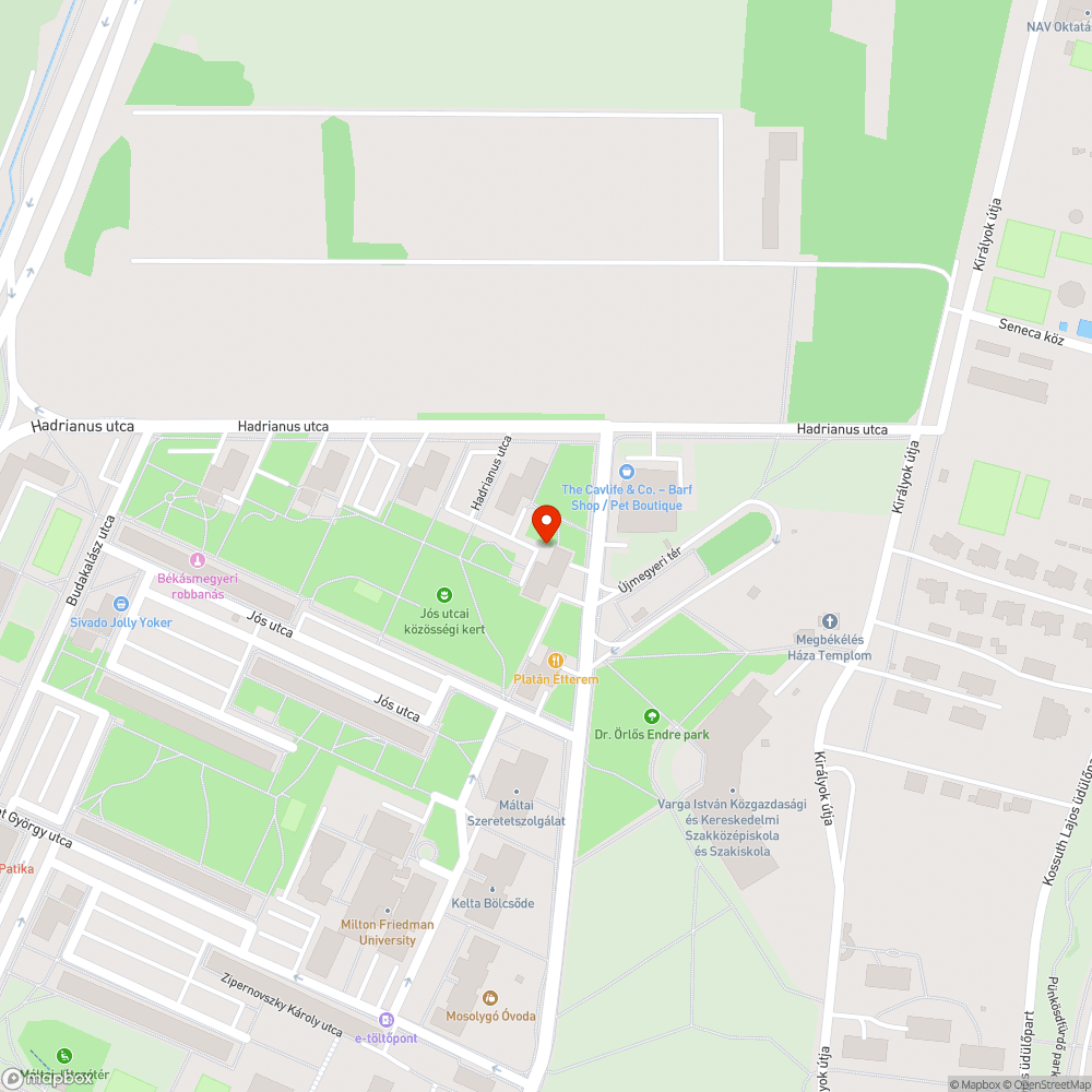 Ronda kaspók bejelentés helye