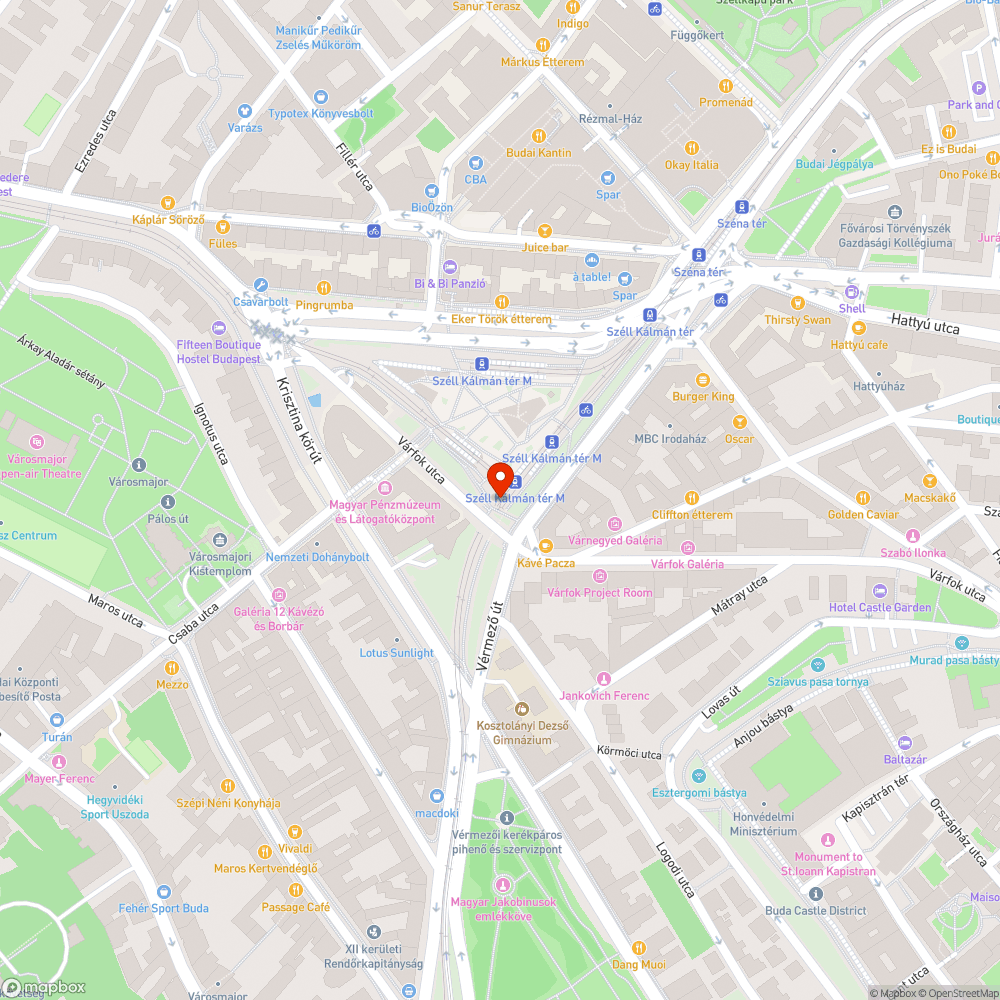 Kátyúk a zebrán bejelentés helye