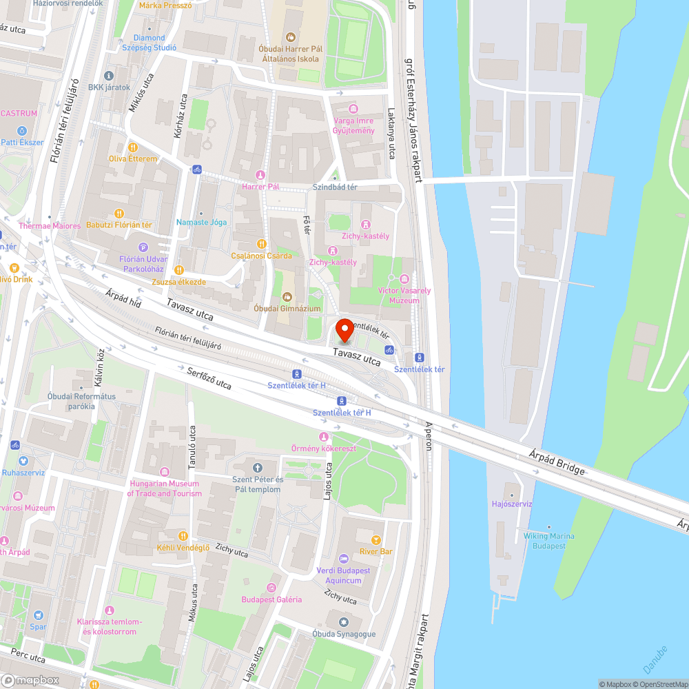 Koszos, grafftis busz - MHU-849 bejelentés helye