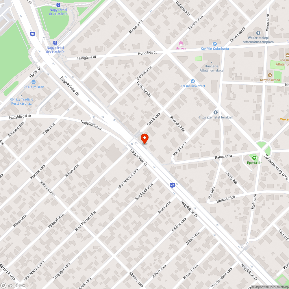 Homokos, koszos jára bejelentés helye