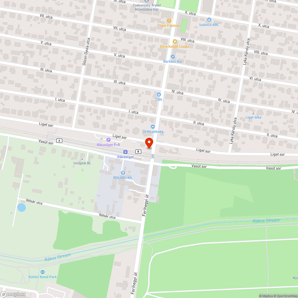 Kerékpártárolóra van szükség bejelentés helye