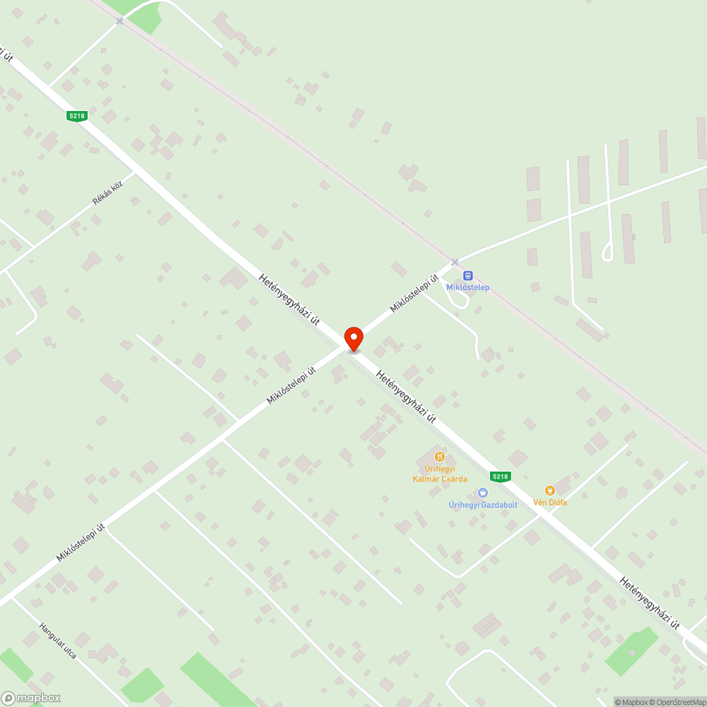 Zebra igénylés, gyalogos átkelőhely bejelentés helye