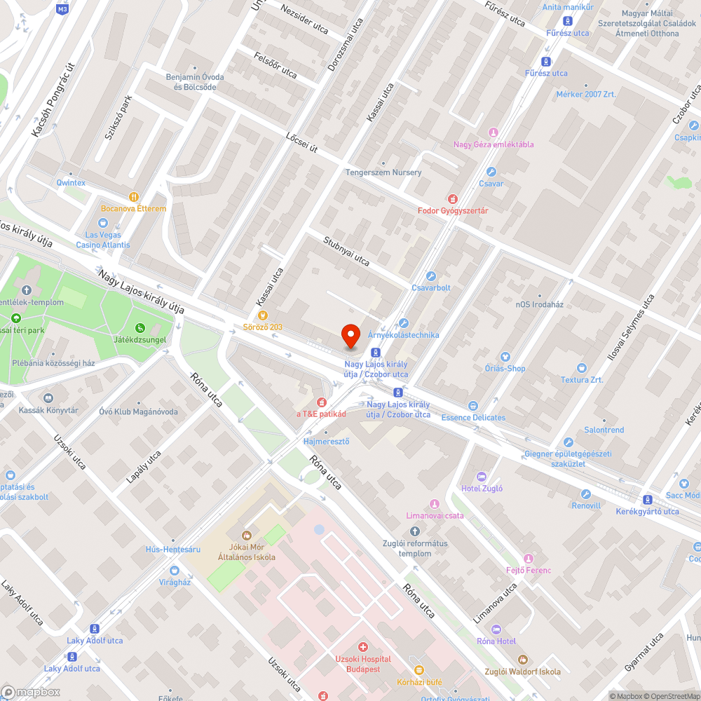 Elhanyagolt állapotú közműdoboz bejelentés helye