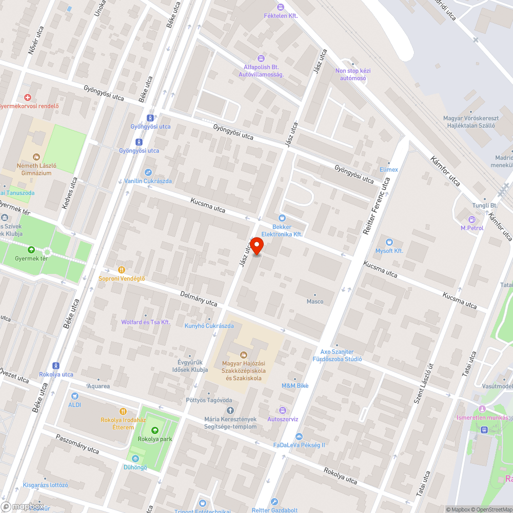 Megsüllyedt fedlap bejelentés helye