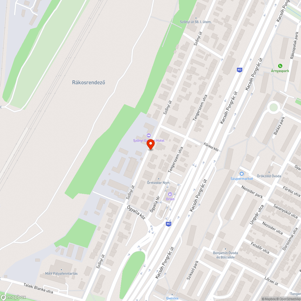 Bp. XIV. Szőnyi út parkolási problémák. bejelentés helye