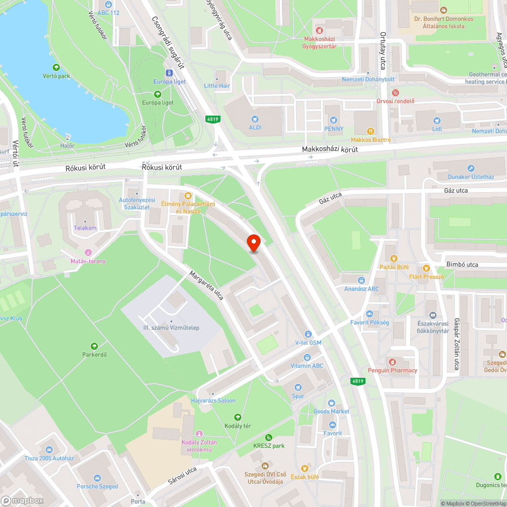 Nyitott vezetékszekrény bejelentés helye