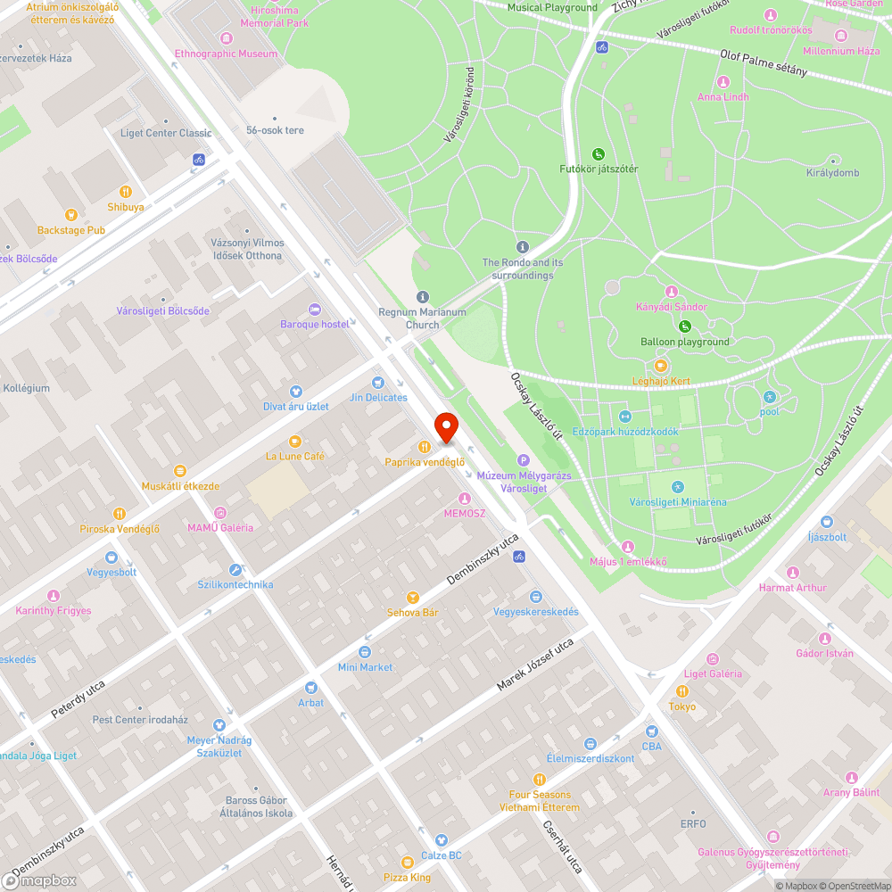 Friss graffiti bejelentés helye