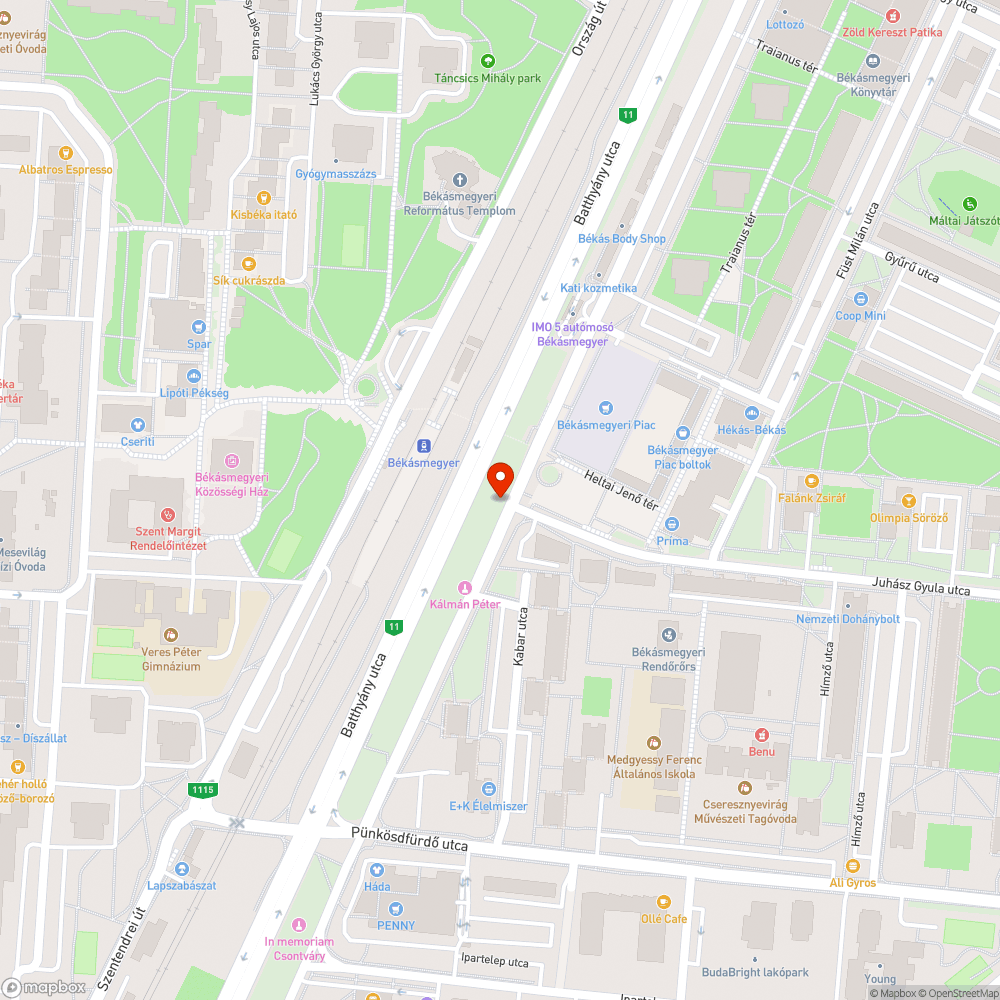 Rozsdás, elferdült, töredezett tábla bejelentés helye