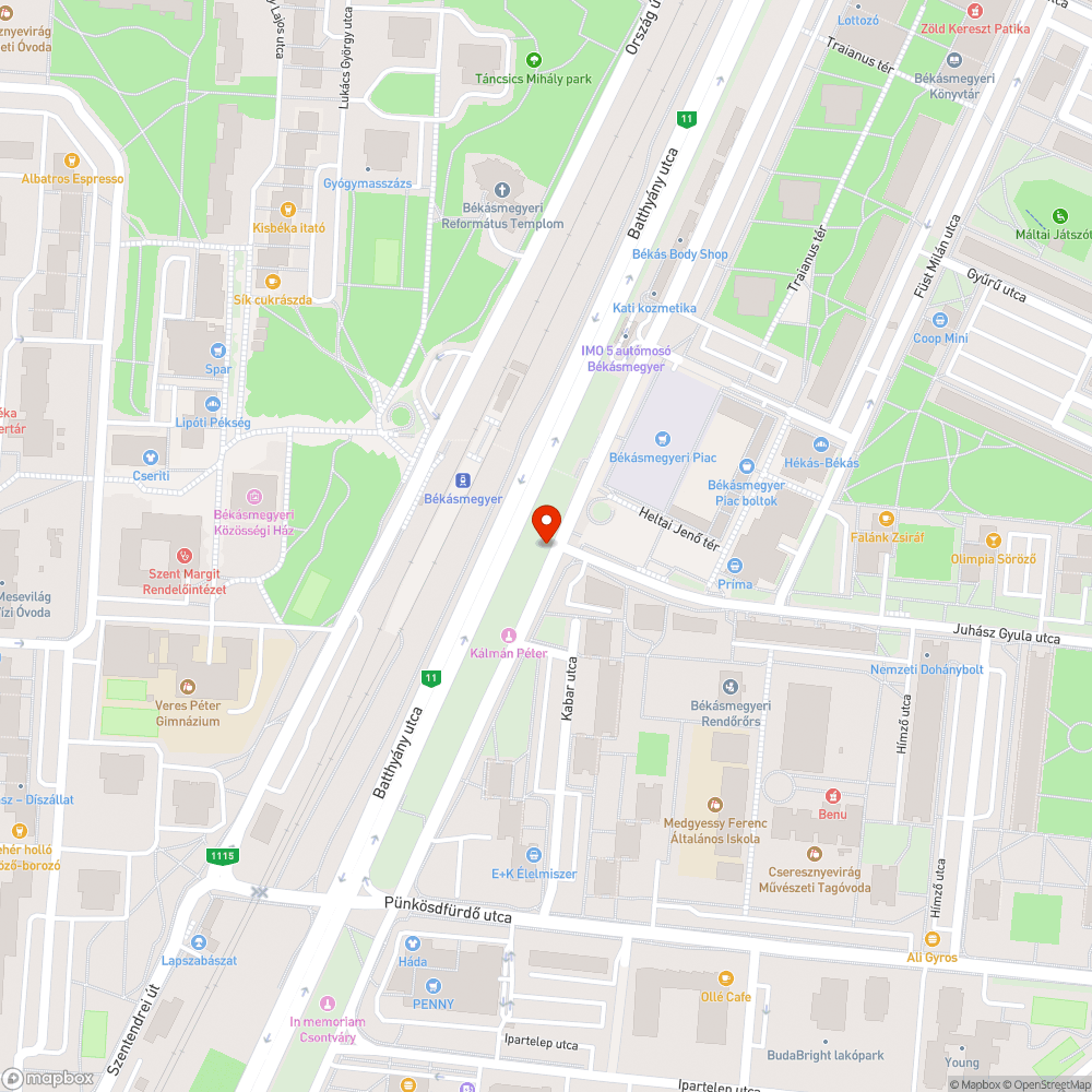 Üres, rozsdás, felborult táblák bejelentés helye