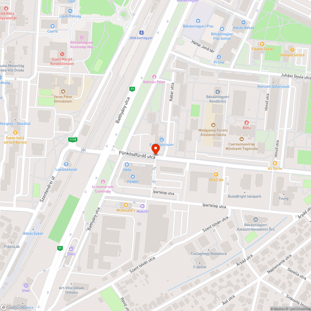 Elferdült közlekedési tükör bejelentés helye