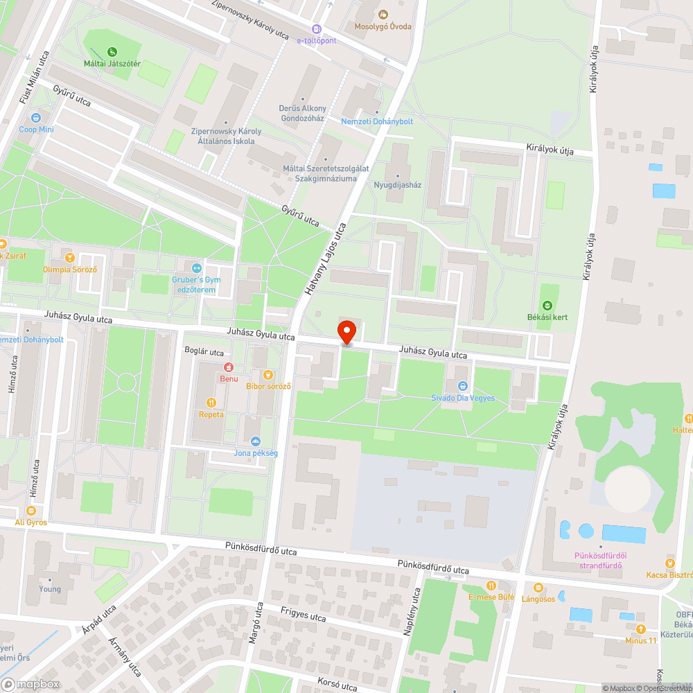 Leszakadt ág bejelentés helye