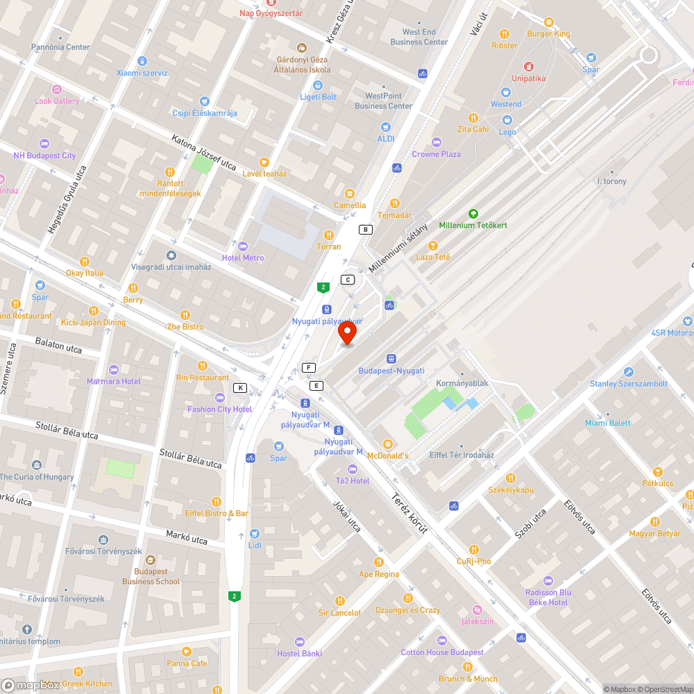 Légkondicionáló az M3 metrón bejelentés helye