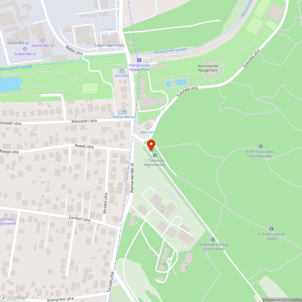 Hiányzó szemetes bejelentés helye