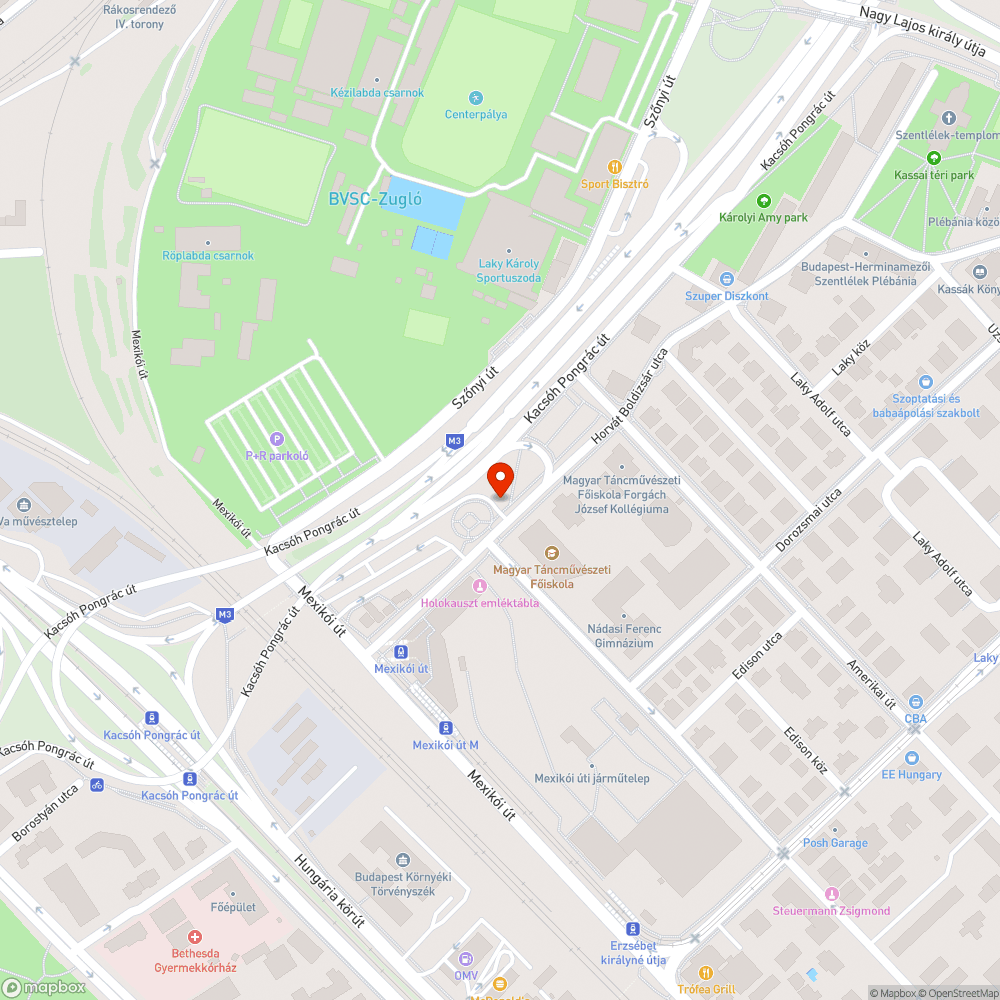 Rozsdás közműszekrény bejelentés helye