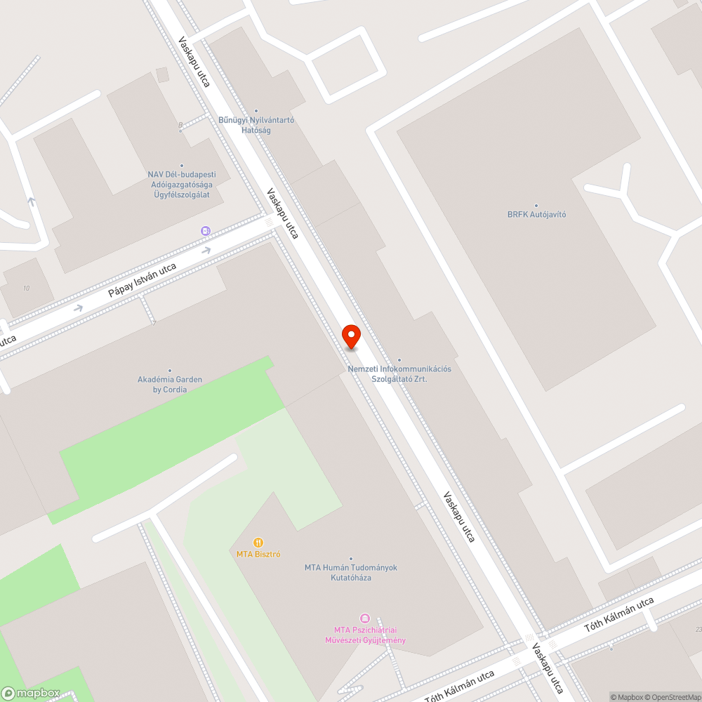 Kapubehajtó közúti kapcsolat helyreállítása bejelentés helye