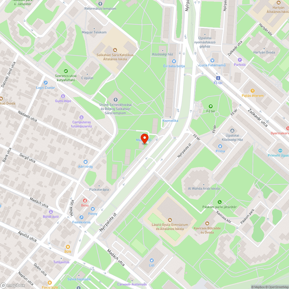 Opel Vectra roncs közterületen bejelentés helye