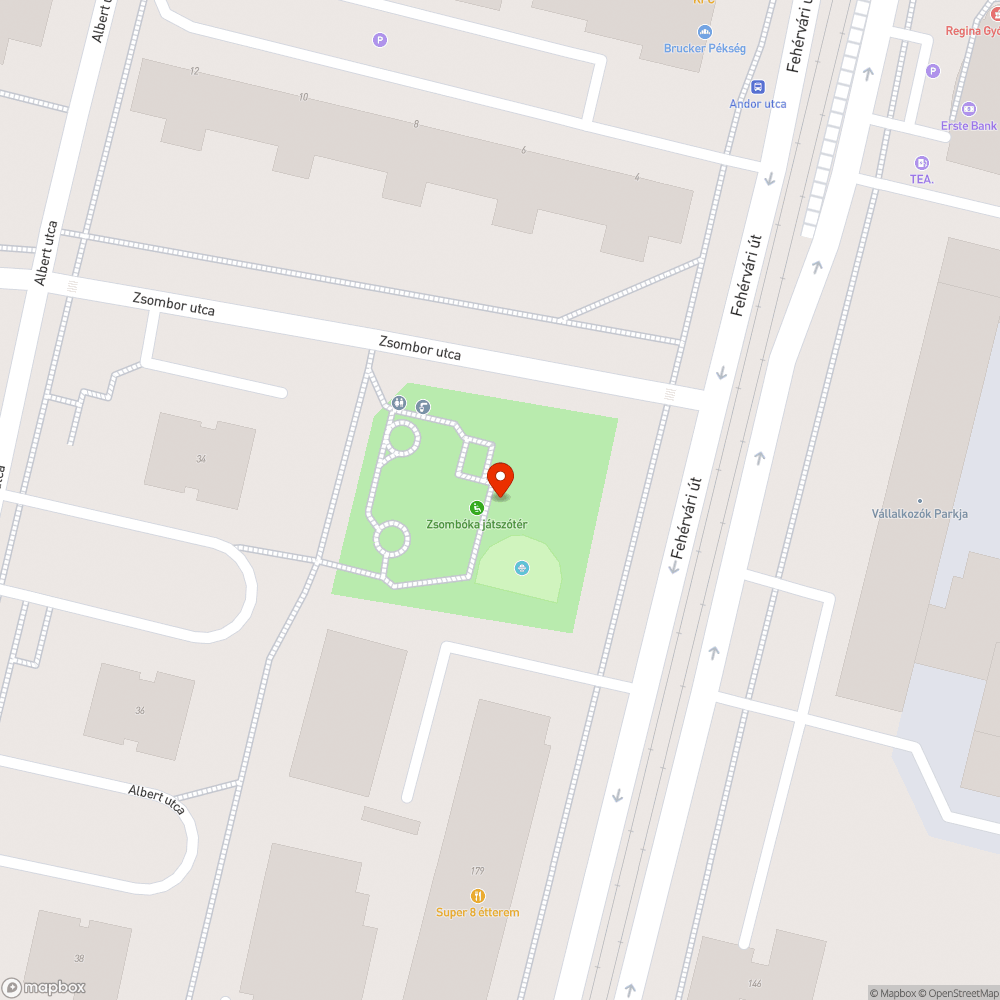 Rózsa a játszótéren bejelentés helye