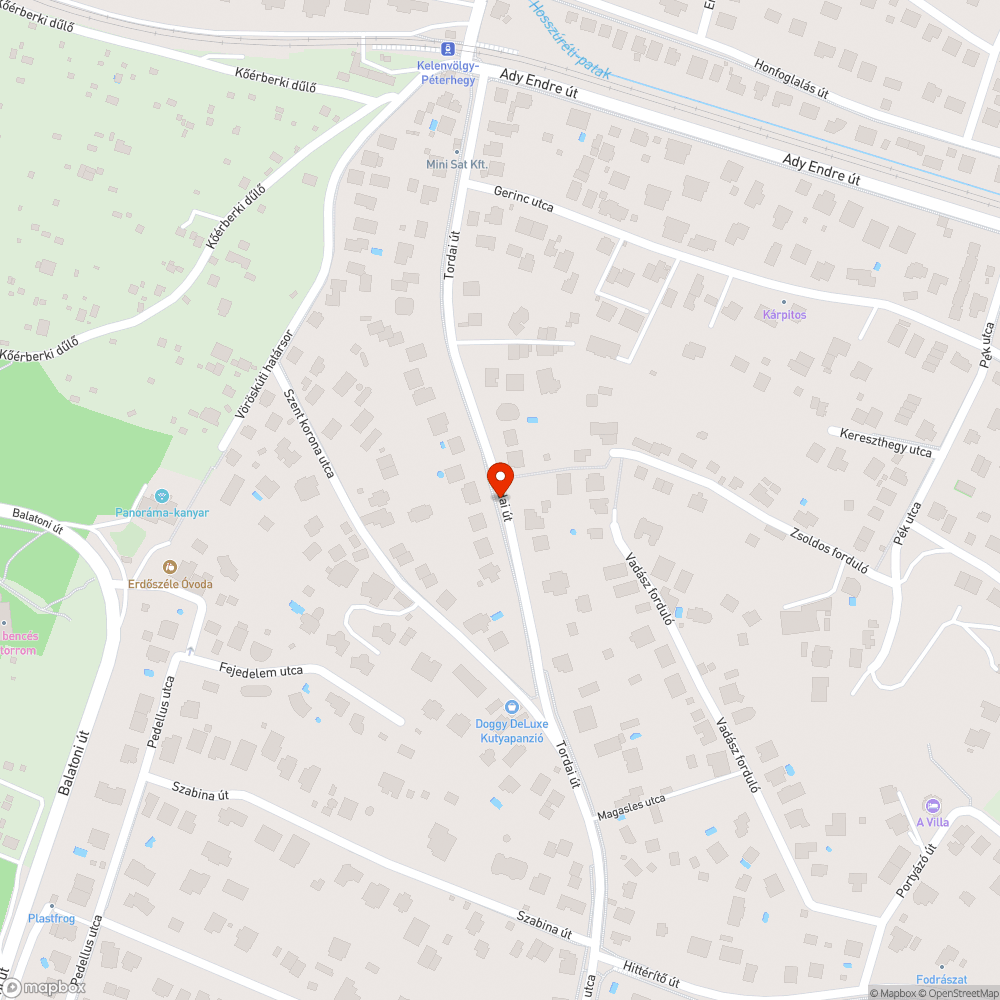 Lógó kábeldoboz bejelentés helye