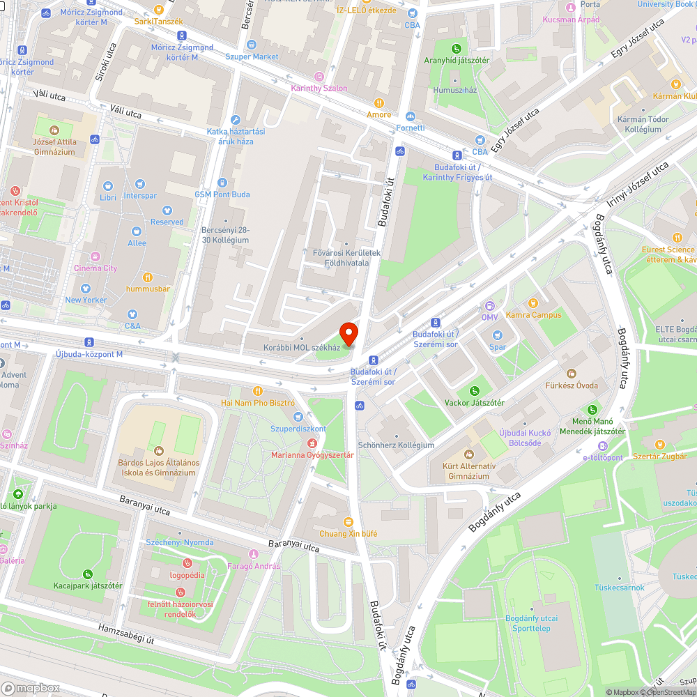 Hetek óta szemetes zöldterület bejelentés helye