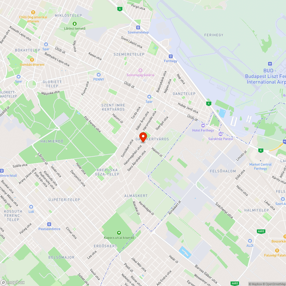 Kátyúk a folt-hátán-folt Halomegyházi utcán bejelentés helye