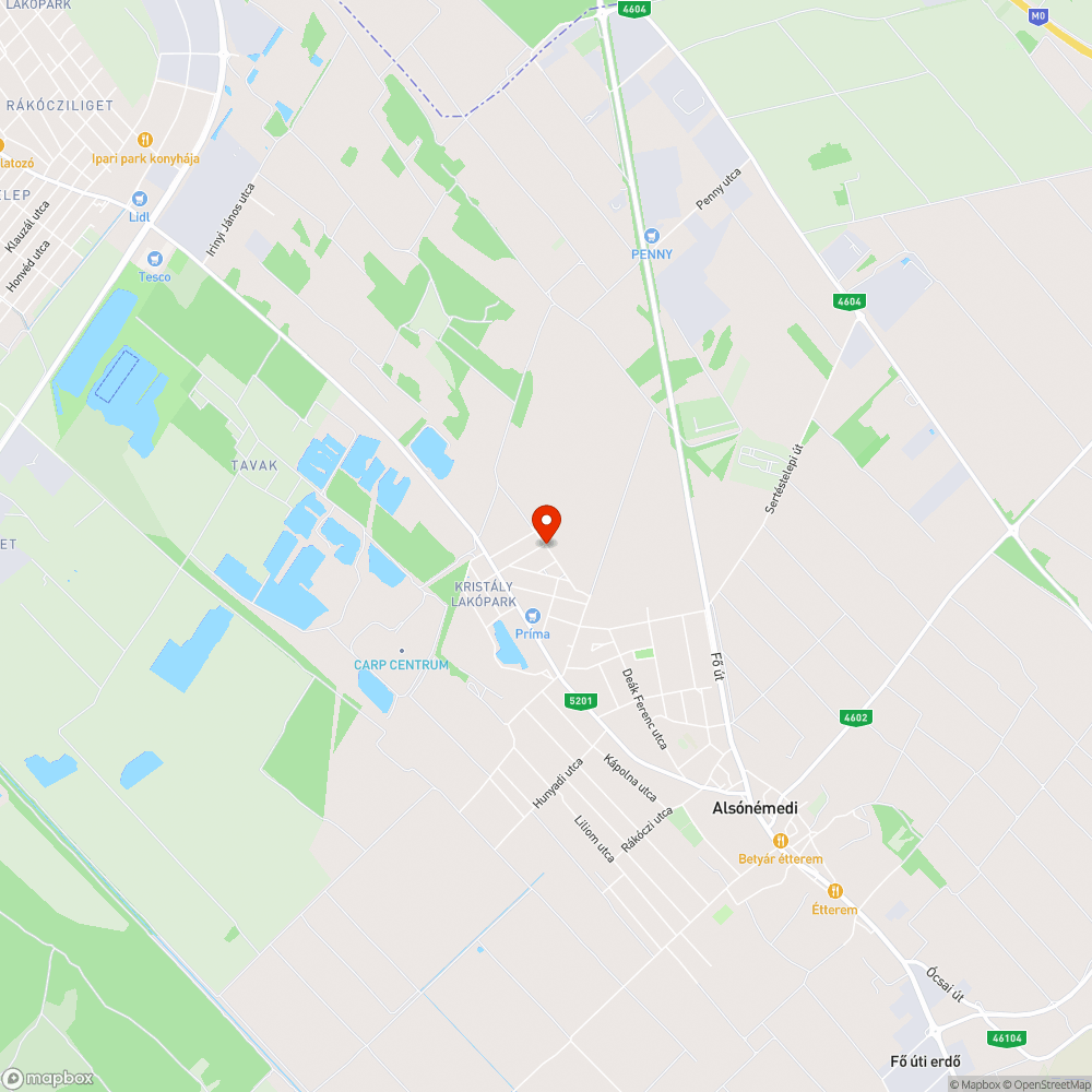 A fa alatt tele van szeméttel bejelentés helye