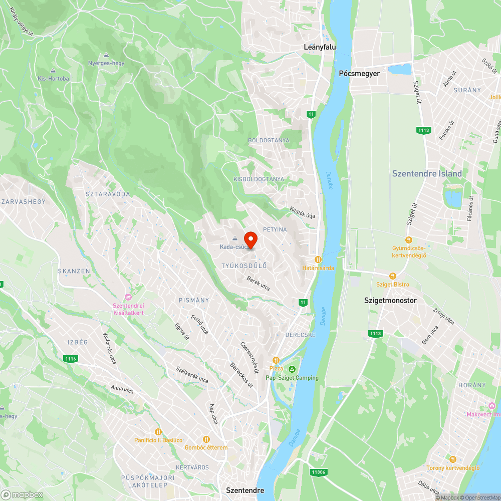 Hajnal utca járhatatlan út bejelentés helye