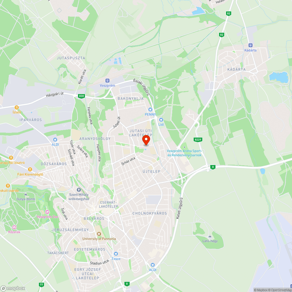 Bútor bejelentés helye