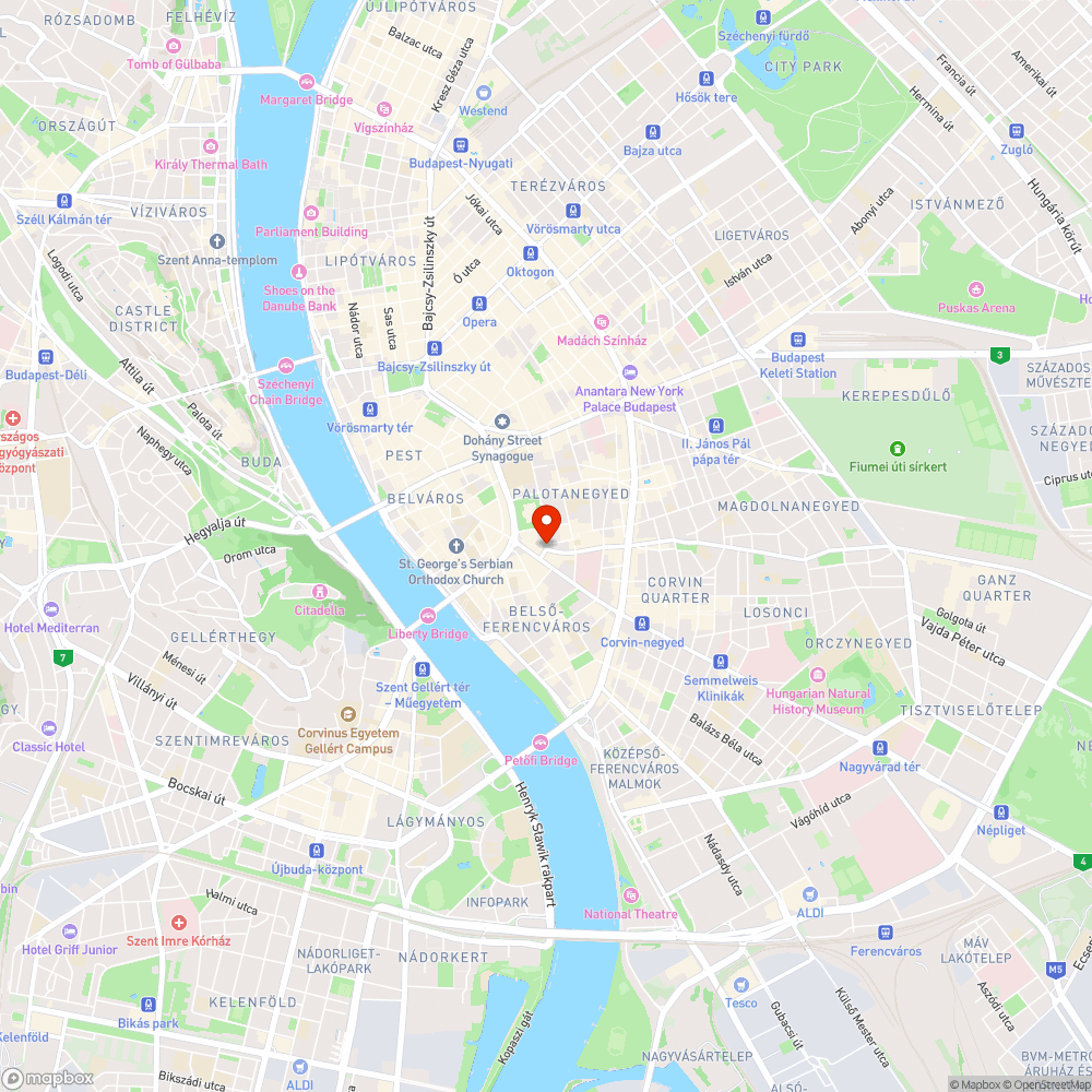 Mozgó kövek bejelentés helye