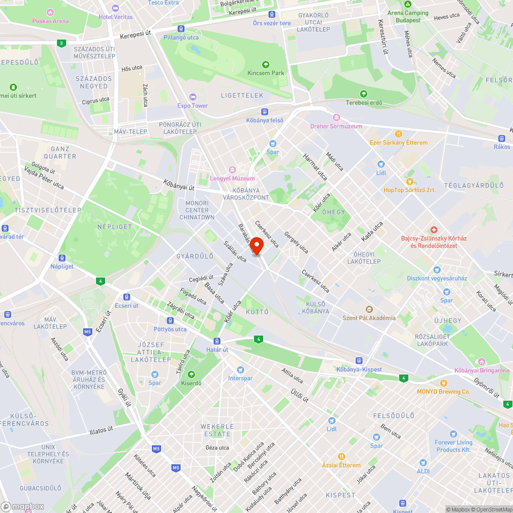 Elgazosodott terület bejelentés helye