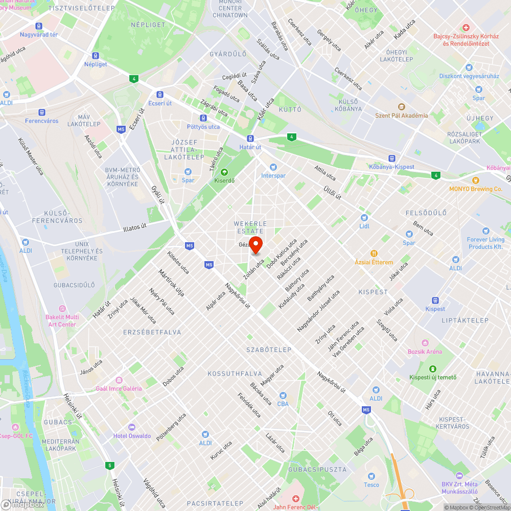 Tavalyi NAGY vihar maradványai 3 bejelentés helye