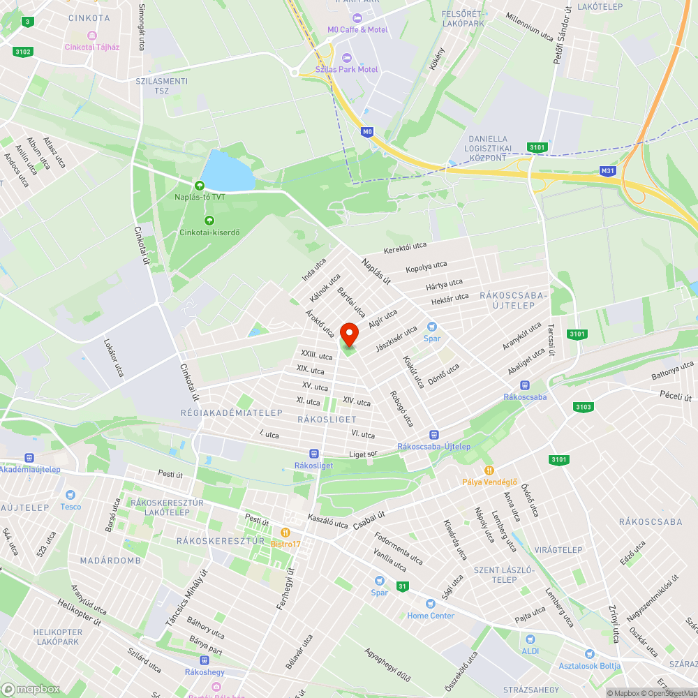 Árva zöldhulladék a Fackh téren bejelentés helye