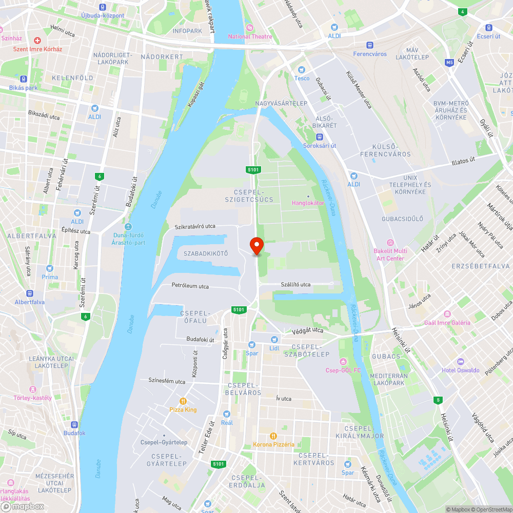 Életveszélyes zebra bejelentés helye