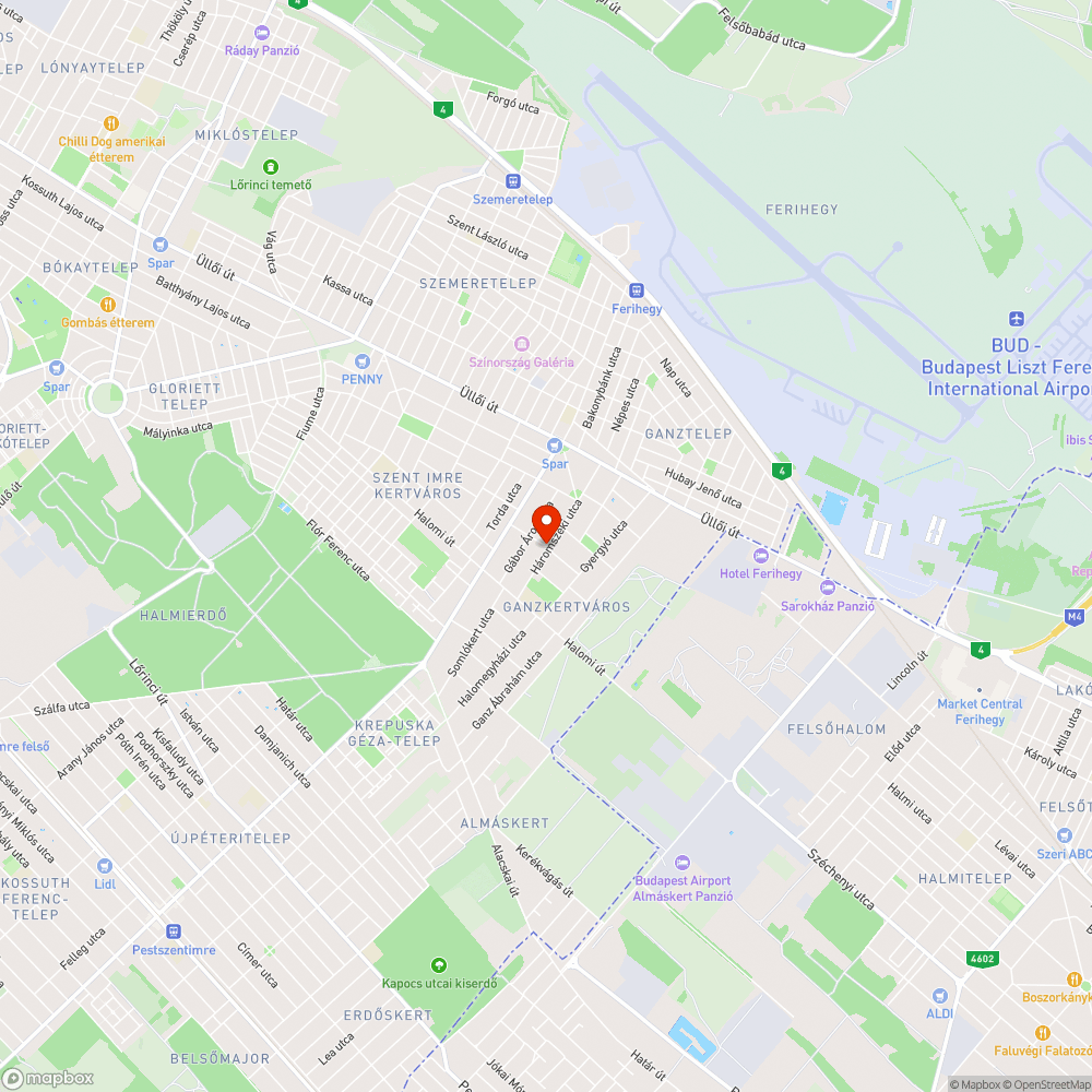 Kátyús utcák bejelentés helye