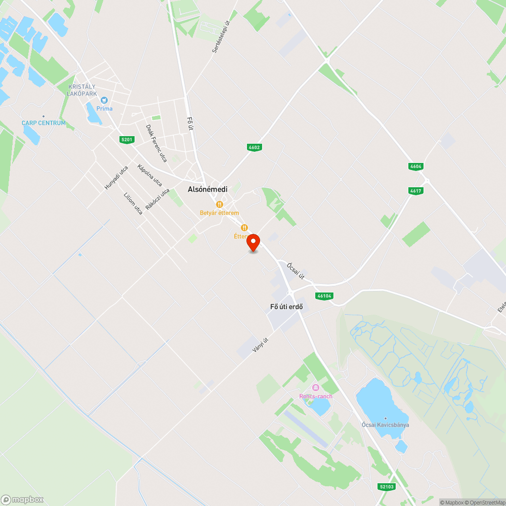 Elhagyott szemét közterületen bejelentés helye