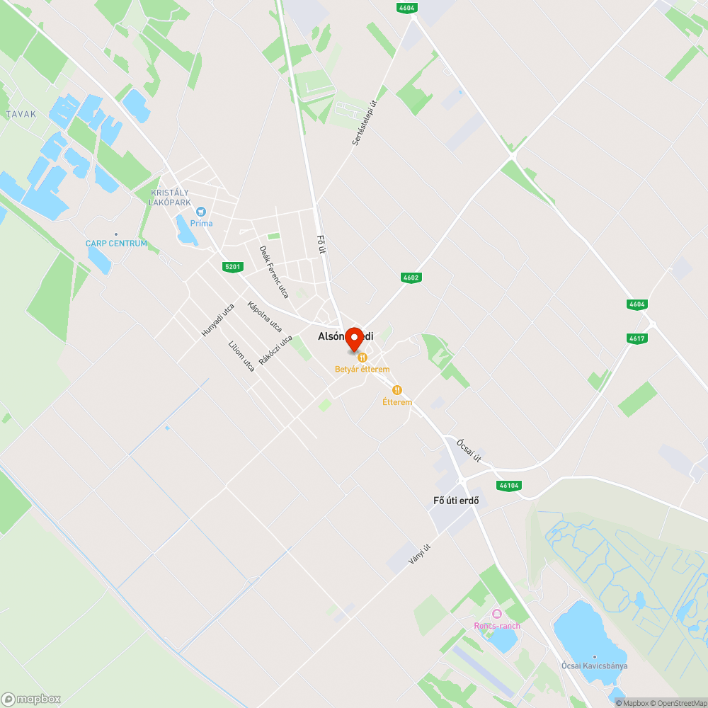 Szétcsúszott viakolor bejelentés helye