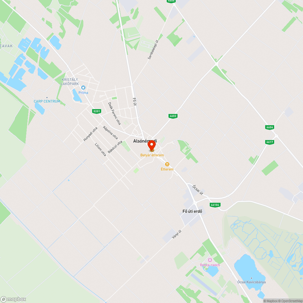 Összetört aknatető bejelentés helye