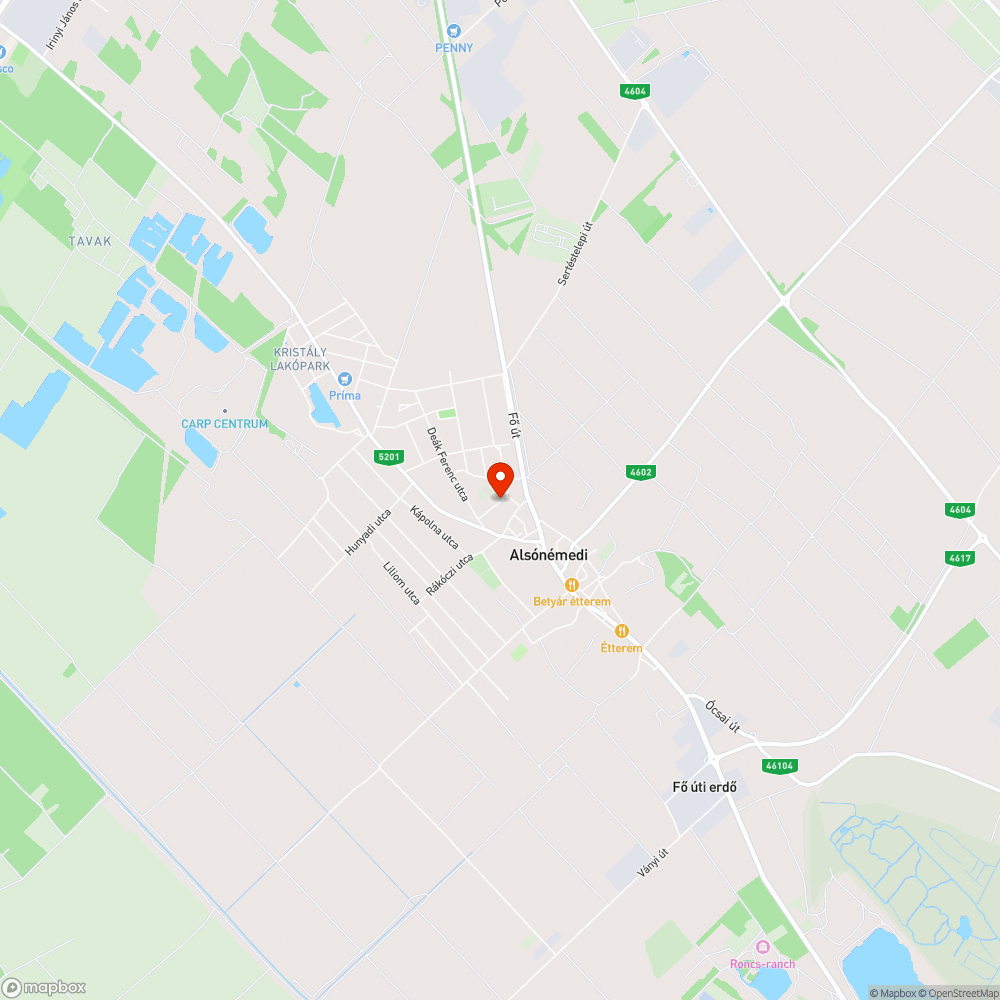 Törött gomba bejelentés helye