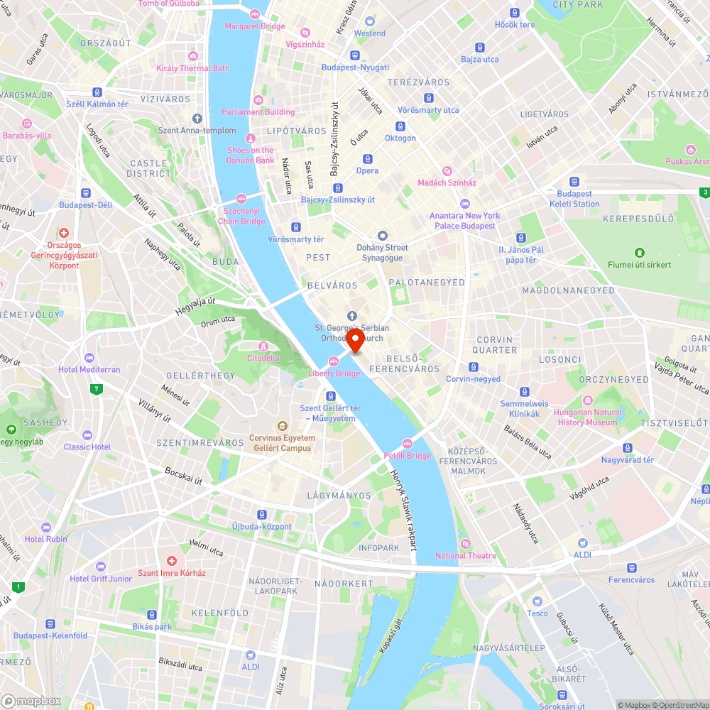 Falfirkák, rongálás - romlik a helyzet a Fővám téren bejelentés helye