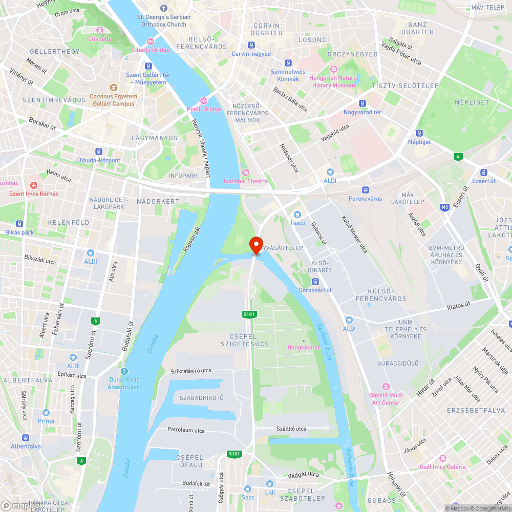 Homokkal és növényzettel telített vízelvezető bejelentés helye