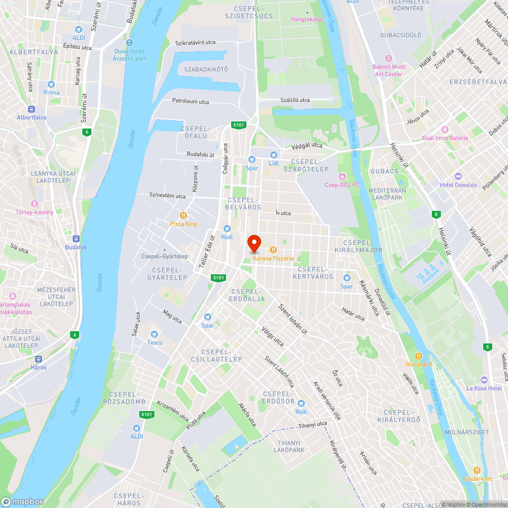 "PELI PIAC" bejelentés helye